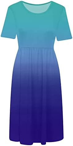 Девојки облека мода со краток ракав памучен екипаж врат графички бренд плетен фустан есен летен фустан за жени Д6