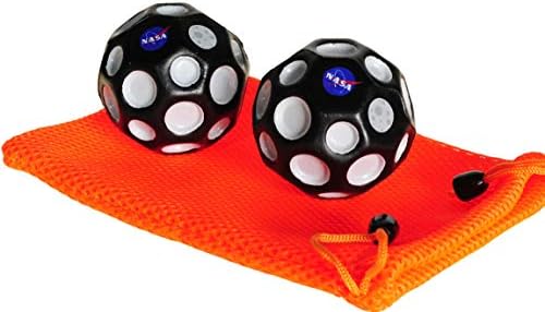 Waboba Nasa High Bounce Moon Ball Ball од 2 со портокалова торбичка