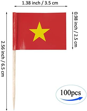 JBCD VIETNAM STCHIPH FAME Виетнамски мини мали знамиња за топер
