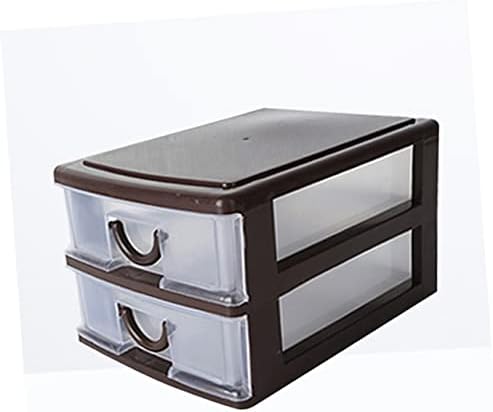 Nusitou 2 Организатор за складирање на шминка кутија за складирање на кутии за складирање на кабинет за складирање на пластична