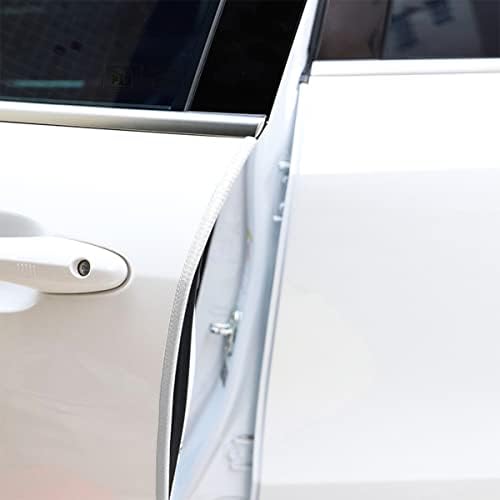 Чувари на вратата на автомобилот, 10 -тите U обликувани гумени заптивки на автомобили, автомобилски заштитник на вратата без лепак,
