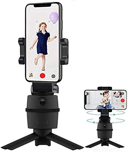 Застанете и монтирајте за Huawei Nova 8i - PivotTrack Selfie Stand, Pivot Stand Mount за Huawei Nova 8i - etет Црн