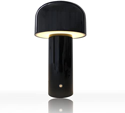 Ламба за табели со пебин, предводена со копче за допир печурки, преносен ламба 3 нивоа на осветлување, ноќна ламба за јадење за трпезарија
