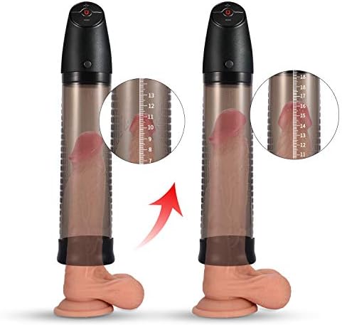 Вакуумска пумпа за пенисот со машки ракав за мастурбација, Утими 2 во 1 машки уред за обука за автоматско проширување со 4 интензитети