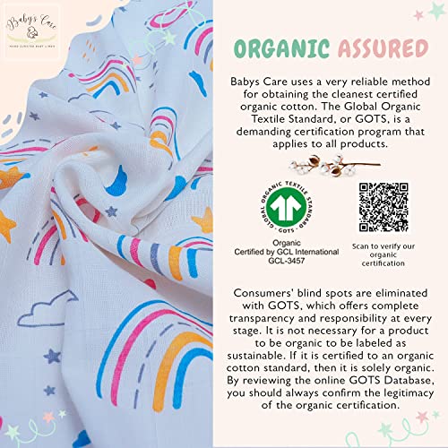 Бебиња нега Муслин памук брише бебе, органски памук супер апсорбирачки крпа за бебиња за бебиња, пакет од 5, бебиња партали