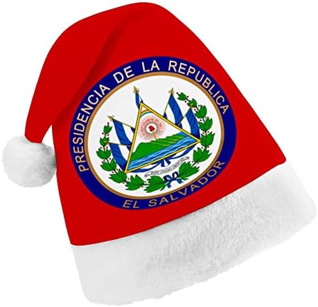 Печат На Претседателот На Ел Салвадор Божиќ Дедо Мраз Шапка За Црвениот Божиќ Капа Празник Фаворизира Нова Година Празнична Забава Материјали