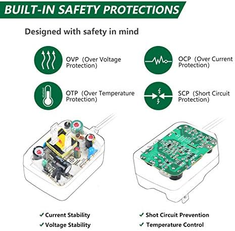 Fite на UL наведен AC адаптер компатибилен со Hitachi Lifestudio биро 1 TB HLSDBUB10001BBB 0S02662 HQ3R5ZHH PSU