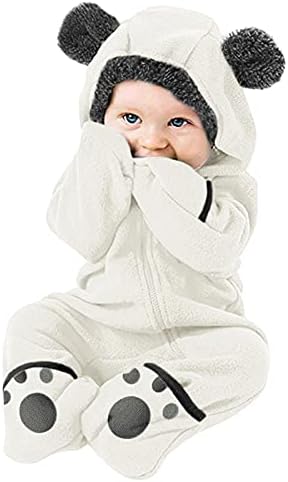 Нозе девојче палто скокање уши со качулка мечка ропер момче бебе новороденче руно девојки палто и јакна врвни палта за девојчиња