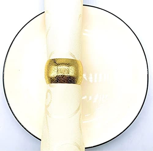 Lyе прстен на салфетка кинеска салфетка метална метална модерна тркалезна салфетка, салфетка тока крпа прстен хотел хотелски украси украси