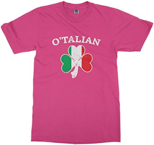 Threadrock Деца Оталијан италијански ирски маица за деца Шамрок