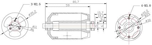PowerFun EDF 90mm 12 Blades каналиран вентилатор со RC без четка мотор 1450kV со биланс на ESC 120A тестиран за авион EDF 6S RC Jet Airplane