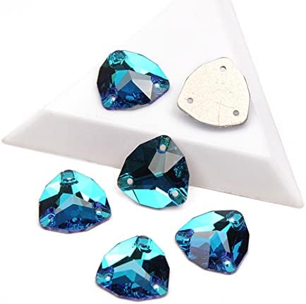 Шие на rynestone сино циркон ригистонс шиење кристали камења шијат на декор за венчаница од 12 мм 16мм 22мм