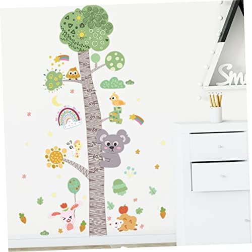 Imikeya 1 поставена висина wallидна налепница wallидни налепници за деца украси за животни ПВЦ трем дете