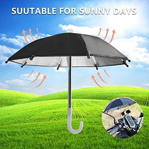 Zcargel Симпатична сопственост на телефонски животни, Sun чадор Силиконски мобилен телефон стои водоотпорен држач за мобилни телефони за чадор