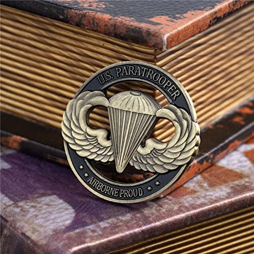 Џојгулс Американски Падобранец Предизвик Монета САД Шупливи Колекција Комеморативна Монета