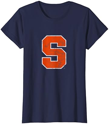 Универзитет Сиракуза Универзитет Портокалово примарно лого потресена маица