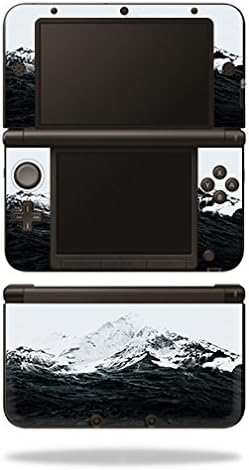 MOINYSKINS кожата компатибилна со Nintendo 3DS XL - планински бранови | Заштитна, издржлива и уникатна обвивка за винил декларална обвивка | Лесен