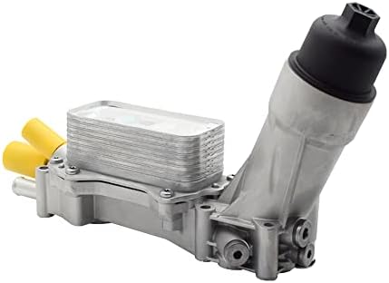 RCRBT 926-876 моторно масло за ладилник и адаптер за куќиште за филтрирање на нафта со сензор компатибилен со 2011-2013 3.6L V6 Chrysler