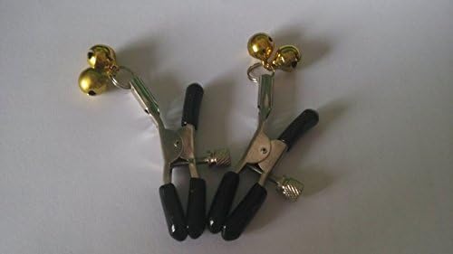 HealthEveryday® Прилагодливи прстиња на брадавици Фетиш брадавици за возрасни играчки Клит на дојка Сензуална ропска ропство со 2 bellвона