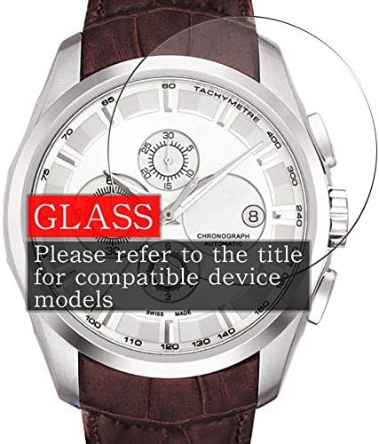 Synvy [3 пакет] Заштитник на калено стакло, компатибилен со Rosefield UEWS-U22 9H филм SmartWatch Smart Watch Protecters