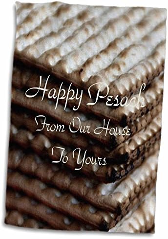 3drose Флорен еврејска тема - Слика на куп матцох со среќен песах - крпи