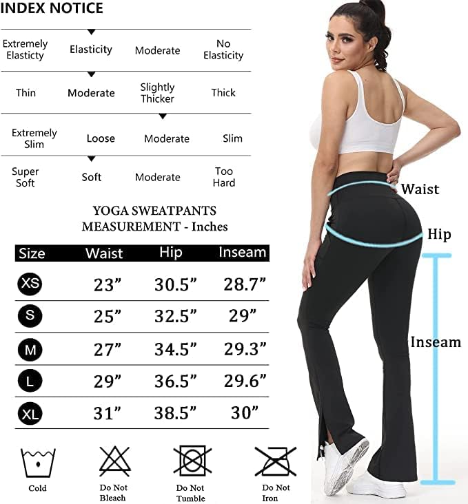 Bankbo жени со високи половини од половината од растојание од половината, панталони за вежбање, црни тренинзи, со џеб, со исечени полите