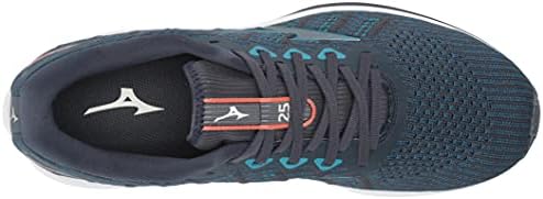 Mizuno Mens Wave Rider 25 Running Shoe, Legion Blue-Harbor Blue, 12,5 САД