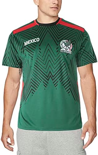 Национален Мексико Фудбалски Дрес Фудбал Влага Фитил Унисекс Врвна Кошула Мексикански Фудбал