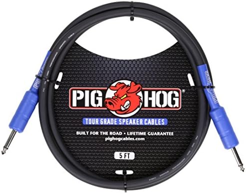 Свиња Hog PHSC3 високи перформанси 14 мерачи 9,2 mm 1/4 кабел за звучник, 3 стапки