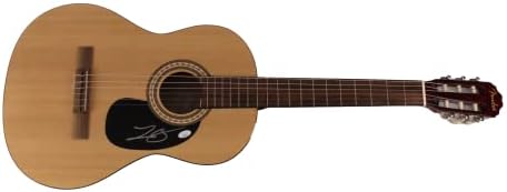 Ли Брис потпиша автограм со целосна големина Fender акустична гитара w/JSA автентикација - кантри музичка студија, loveубов