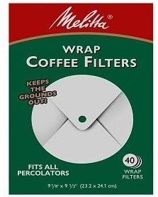 Мелита завиткајте околу филтрите за кафе 627402 - 40 CT.