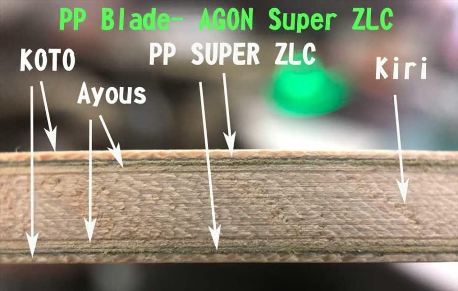 【PP】 Agon Cl Super ZLC ★ Temant Tennis S.ZLC Blade Super ZLC RPB Blade, пинг-понг лопатка, рекет за тенис на маса ★- Изработено