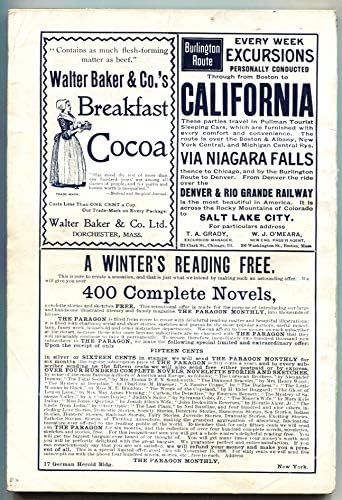 Половина час-октомври 1898-рано пулпа списание-Witchcraft на Хаваи-американското знаме за покривање