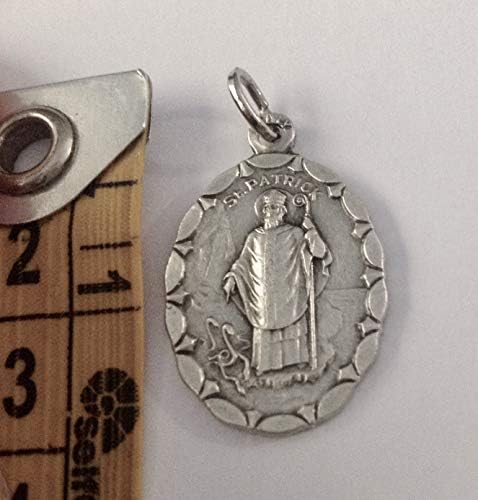 Медал Свети Патрик-Овална Форма-Заштитник На Ирска - Произведено Во Италија