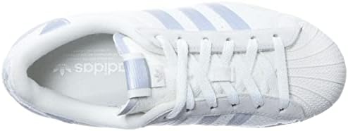 Адидас Суперerstвезда машки чевли со големина 9,5, боја: бела/сива