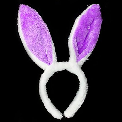 Bunny Ears headband - Плишани уши за велигденски зајаци - додатоци за костуми за костуми за деца за деца за возрасни