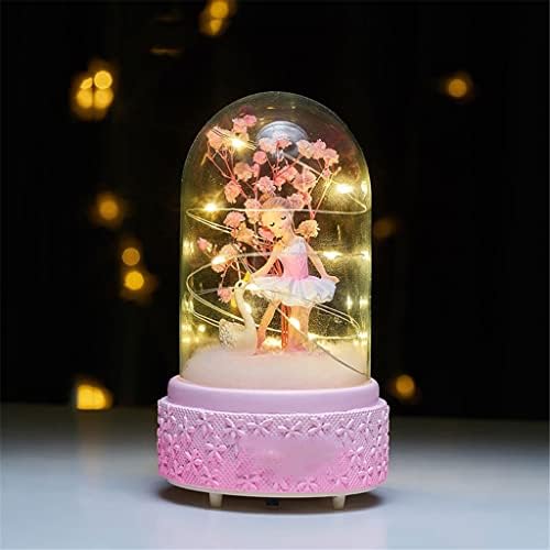 Seasd Crystal Ball предводеше музичка кутија девојка роденден подарок дома декорација дете принцеза девојче танцување музичка кутија
