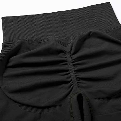 Омкаги женски шорцеви за кревање шорцеви за подигнување на стомакот со шорцеви за велосипедисти со високи половини