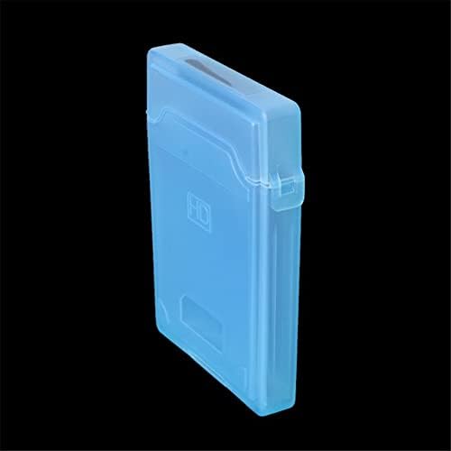 Кутија За Заштита за складирање за 2,5 IDE SATA HDD, Пренослив Пластичен Надворешен Хард Диск Со Дизајн На Тока, Отпорен На Прашина, Отпорен