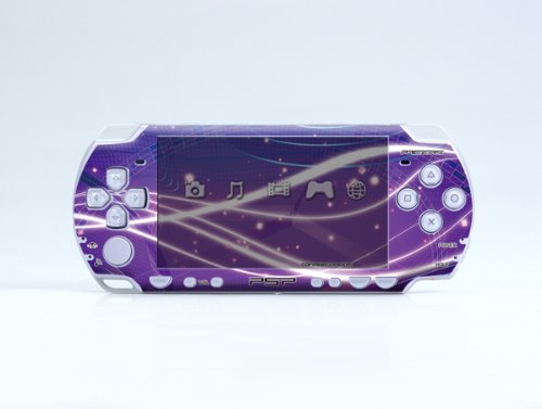 Виолетова линија PSP Двојна Боја Налепница За Кожа, PSP 2000