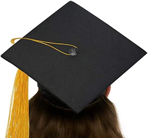 КАПА ЗА Дипломирање ТЕНДИКОКО Со Ресни Капа За Церемонија На Дипломирање За Унисекс Возрасни