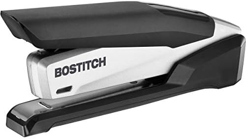 Bostitch, 1110, Premium Premium Stapler со моќност со моќност, капацитет од 28 листови, црно/сребро, 2/пакет, продаден како 1 пакет