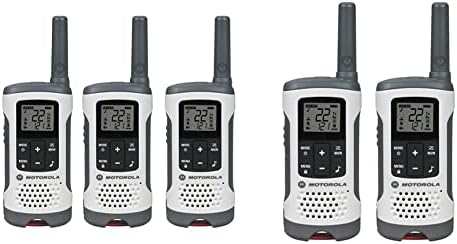 Motorola T260TP TalkAbout Radio, 3 Pack & Motorola T260 TalkAbout Radio, 2 пакувања