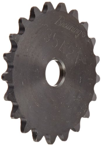 Заптивка за ролери со ланец на плочки Браунинг 35А21, единечно влакно, центар за типот А, челик, 1/2 залихи, 21 заби