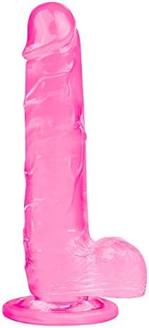 8,5 инчи реалистично дилдо, вшмукување чаша дилдо G-SPOT стимулација анален клит вагинален возрасен секс играчки за жени и двојки, чиста