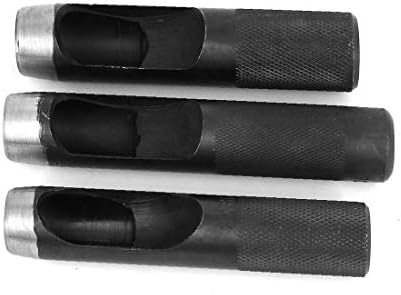 Нова LON0167 кожен заптивка се карактеризира со лента за појас, што е сигурна ефикасна алатка за ракување со дупки, црна 3 во 1