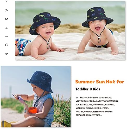 Капа за Сонце За Бебиња, Летна Плажа ДО 50+ Капи За Заштита од Сонце, Капа За Капи За Сонце За Деца Со Широк Обод