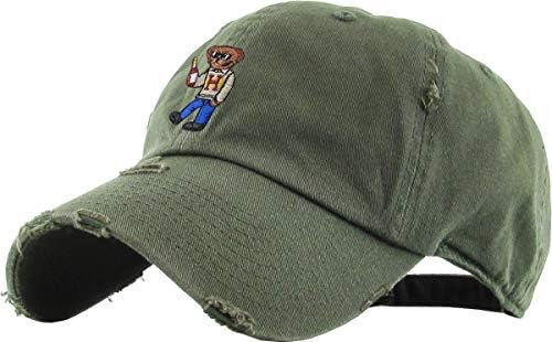 Шише Кбетос Хени шише тато капа Бејзбол капа Поло стил неконструиран прилагодлив