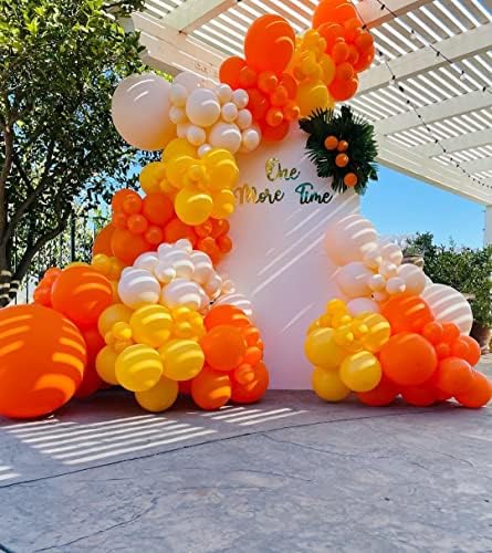Безенте Портокал Балони Латекс Партија Балони - 100 Пакет 12 инчен Портокал Круг Хелиум Балони За Роденден Бебе Туш Ноќта На Вештерките