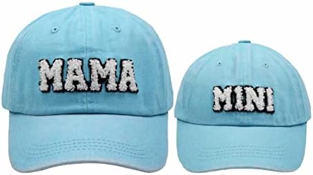 Облека за родители на деца Унисекс бејзбол капа Класичен сончалки за бејзбол капа за мама мама буква печати летна капа